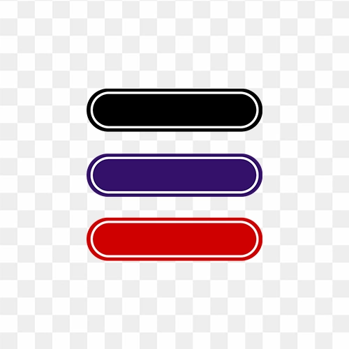 Multicolour Button free transparent HD PNG
